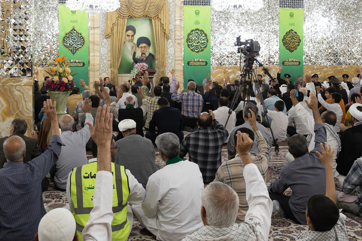 احتفالية المولد النبوي في الحرم الرضوي الشريف