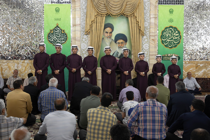 احتفالية المولد النبوي في الحرم الرضوي الشريف
