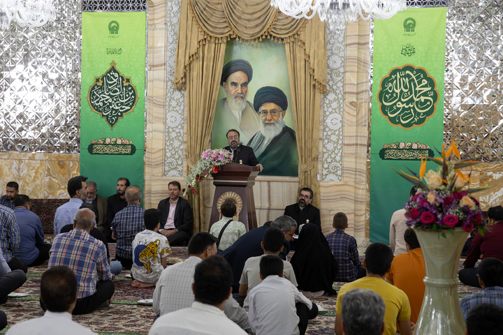 احتفالية المولد النبوي في الحرم الرضوي الشريف