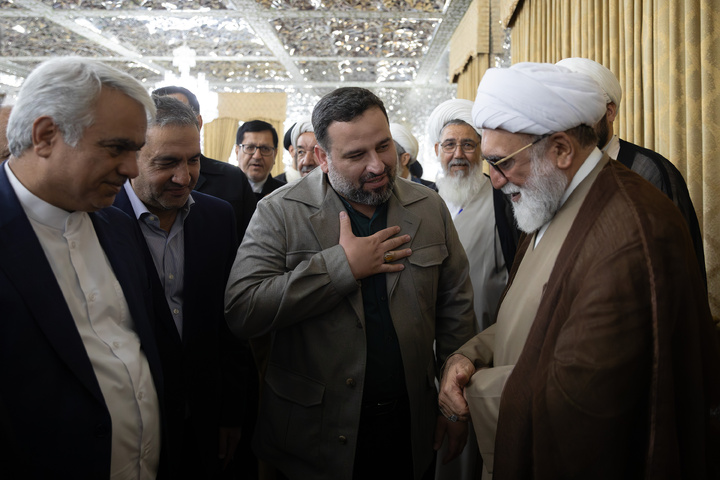 احتفالية المولد النبوي في الحرم الرضوي الشريف