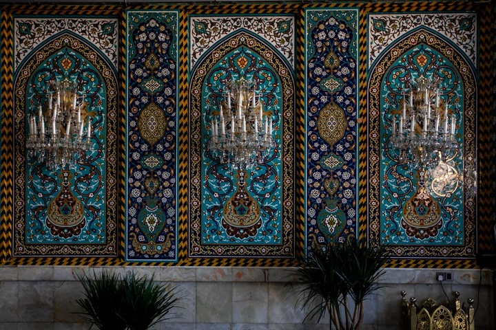 کاشی کاری های حرم مطهر امام حسین علیه السلام