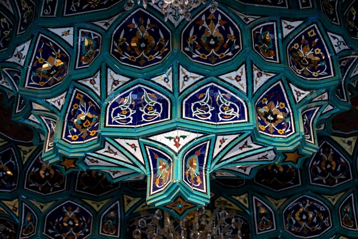کاشی کاری های حرم مطهر امام حسین علیه السلام