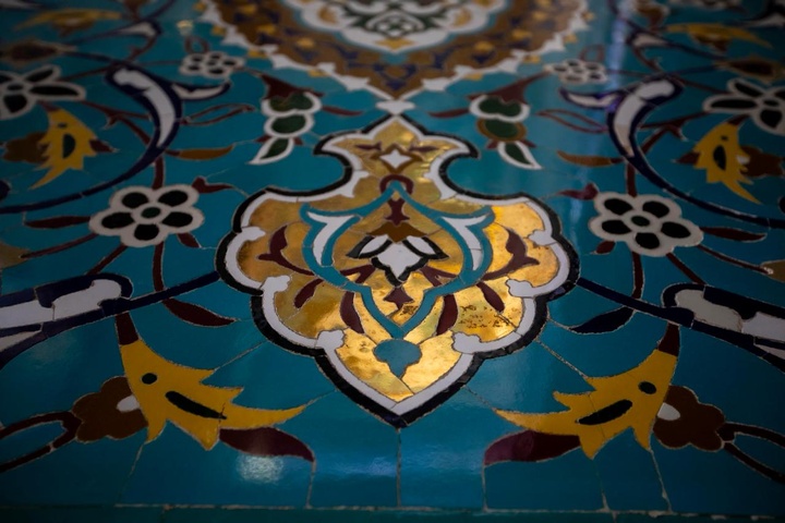 کاشی کاری های حرم مطهر امام حسین علیه السلام