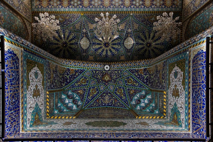 کاشی کاری های حرم مطهر امام حسین علیه السلام