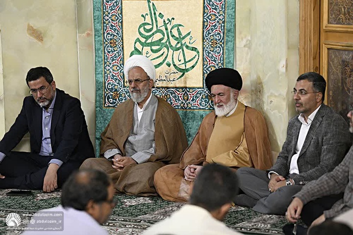 مراسم ولادت حضرت عبدالعظیم علیه السلام