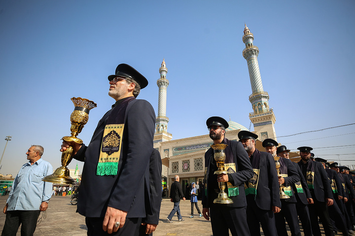 مراسم عزاداری سالروز رحلت حضرت معصومه(س)