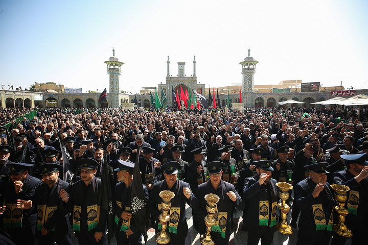 مراسم عزاداری سالروز رحلت حضرت معصومه(س)