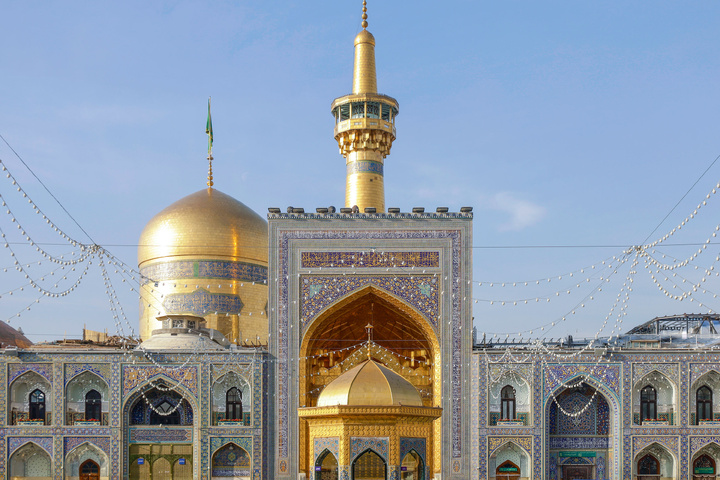 ایوان طلا حضرت رضا علیه السلام