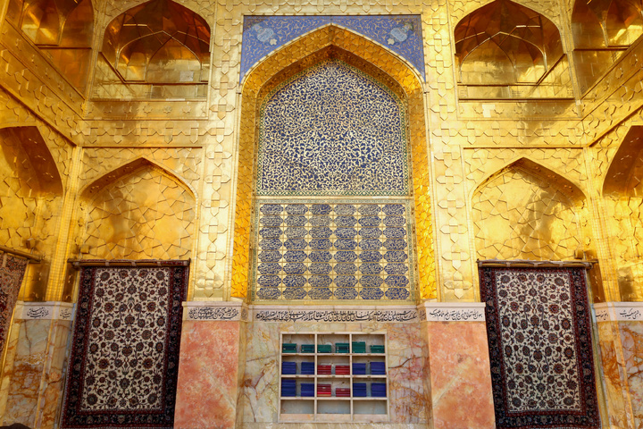 ایوان طلا حضرت رضا علیه السلام