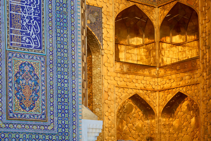 ایوان طلا حضرت رضا علیه السلام