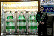 مراسم غبارروبی مضجع مطهر حضرت عبدالعظیم(ع)