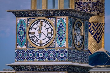 برج ساعت حرم مطهر اباالفضل علیه السلام