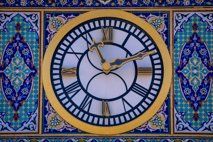 برج ساعت حرم مطهر اباالفضل علیه السلام