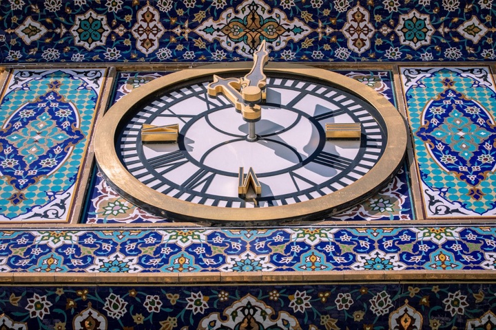برج ساعت حرم مطهر اباالفضل علیه السلام