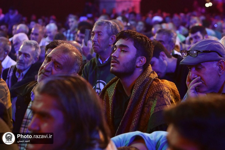 عزاداری ایام فاطمیه در حرم مطهر امام رضا علیه السلام