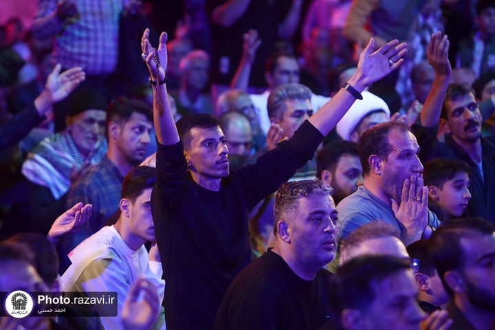 عزاداری ایام فاطمیه در حرم مطهر امام رضا علیه السلام