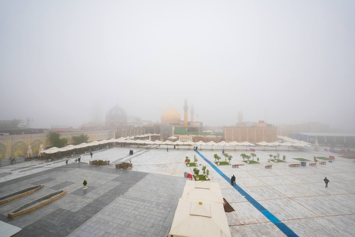 حال و هوای خاص حرم مطهر امامین عسکریین علیهم السلام