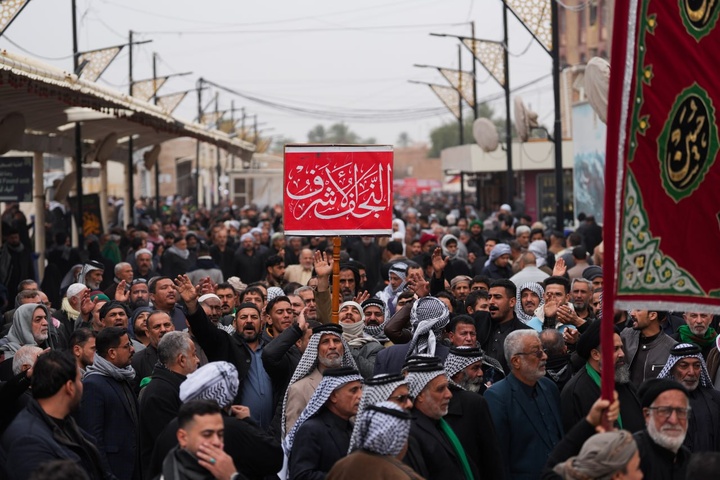 عزاداری ایام شهادت امام هادی علیه السلام در سامرا