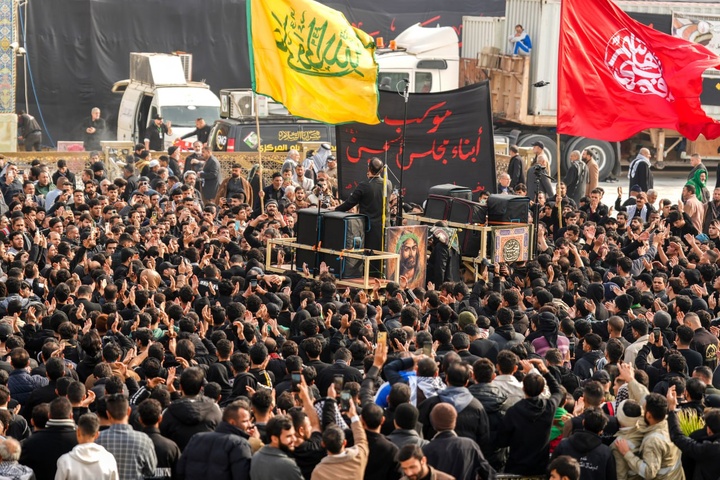 عزاداری ایام شهادت امام هادی علیه السلام در سامرا