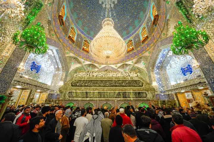 حرم مطهر علوی آماده برگزاری جشن های مولود کعبه