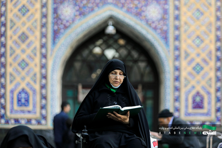 ترتیل خوانی قرآن کریم مسجد گوهرشاد