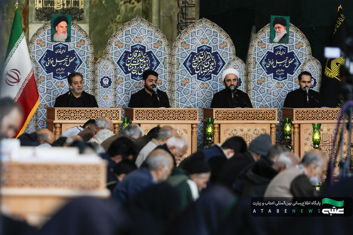 ترتیل خوانی قرآن کریم مسجد گوهرشاد