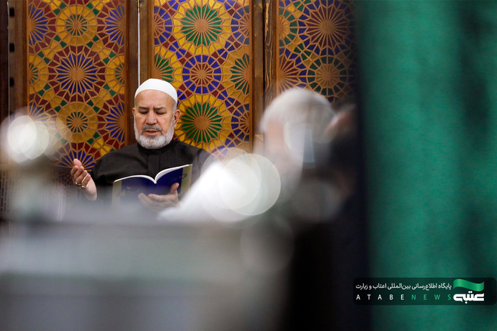 مراسم احیا زائران عرب زبان در شب نوزدهم ماه مبارک رمضان