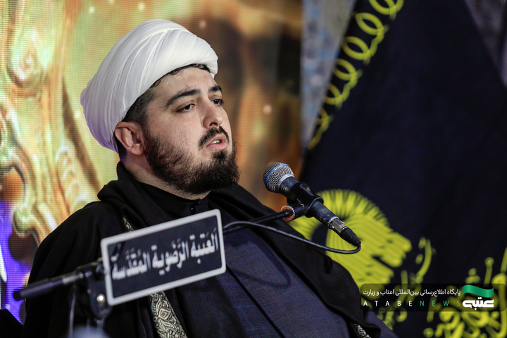 مراسم احیا زائران عرب زبان در شب نوزدهم ماه مبارک رمضان