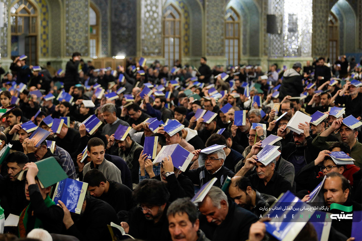 مراسم احیا شب نوزدهم ماه مبارک رمضان در حرم مطهر رضوی