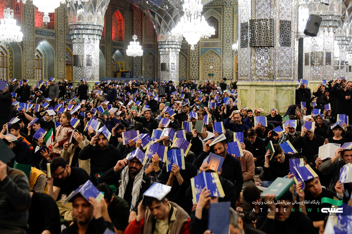 مراسم احیا شب نوزدهم ماه مبارک رمضان در حرم مطهر رضوی