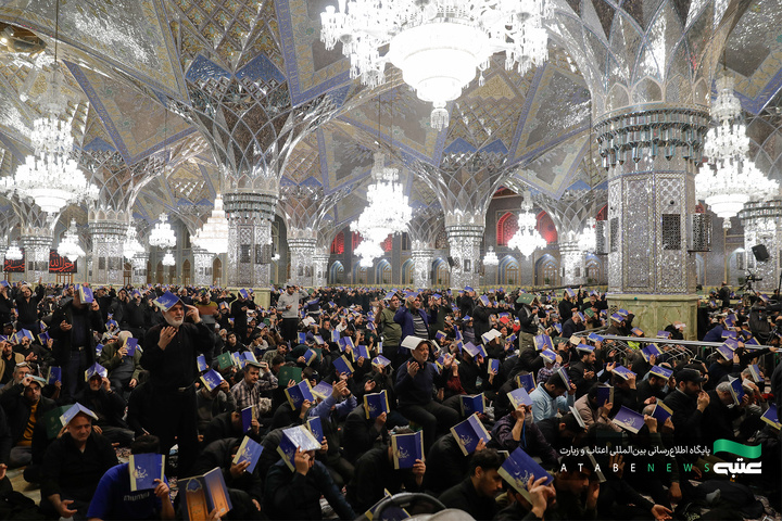 مراسم احیا شب نوزدهم ماه مبارک رمضان در حرم مطهر رضوی