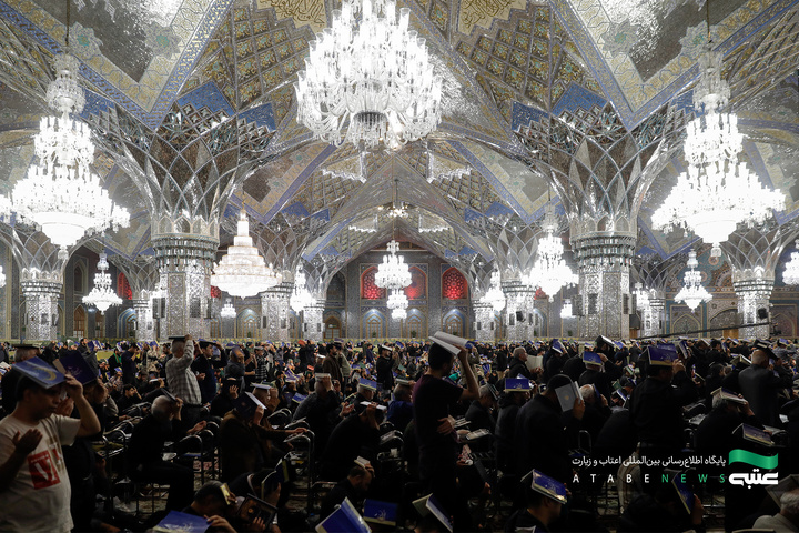 مراسم احیا شب نوزدهم ماه مبارک رمضان در حرم مطهر رضوی