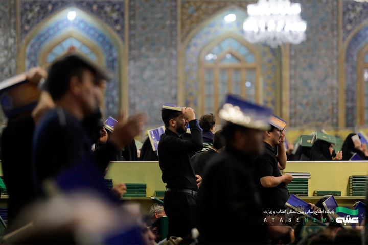 مراسم احیا شب نوزدهم ماه مبارک رمضان در حرم مطهر رضوی