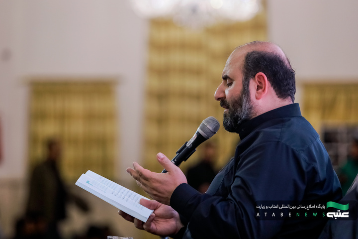 مراسم احیا زائران اردو زبان در شب نوزدهم ماه مبارک رمضان