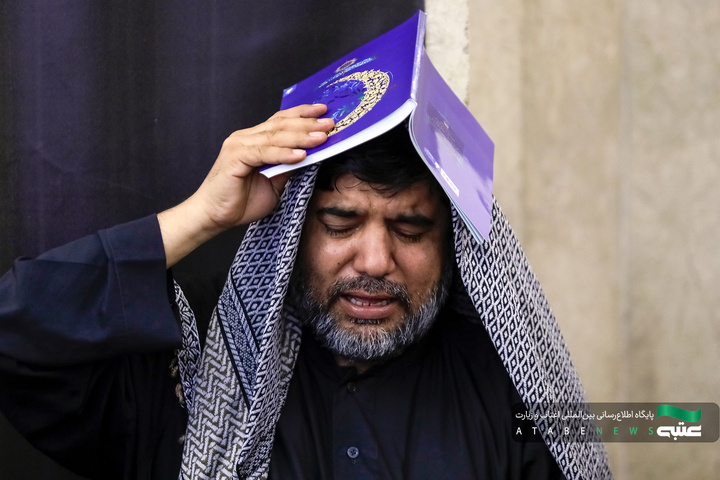 مراسم احیا زائران اردو زبان در شب نوزدهم ماه مبارک رمضان