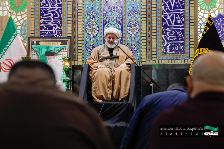 مراسم احیا زائران آذری زبان در شب نوزدهم ماه مبارک رمضان