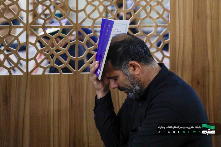 مراسم احیا زائران آذری زبان در شب نوزدهم ماه مبارک رمضان