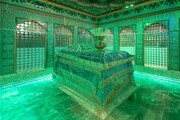 عکس باکیفیت از ضریح منور رضوی