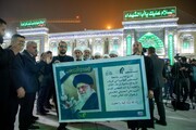 مراسم ترحیم و بزرگداشت رهبرمعظم انقلاب در بین الحرمین کربلا