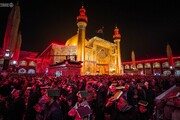 Mourning ceremony held at Imam Reza shrine for Imam Ali martyrdom anniv.