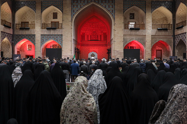 مراسم احیا ناشنوایان در شب نوزدهم ماه مبارک رمضان