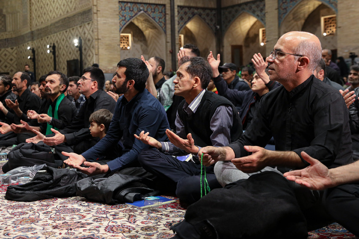 مراسم احیا ناشنوایان در شب نوزدهم ماه مبارک رمضان