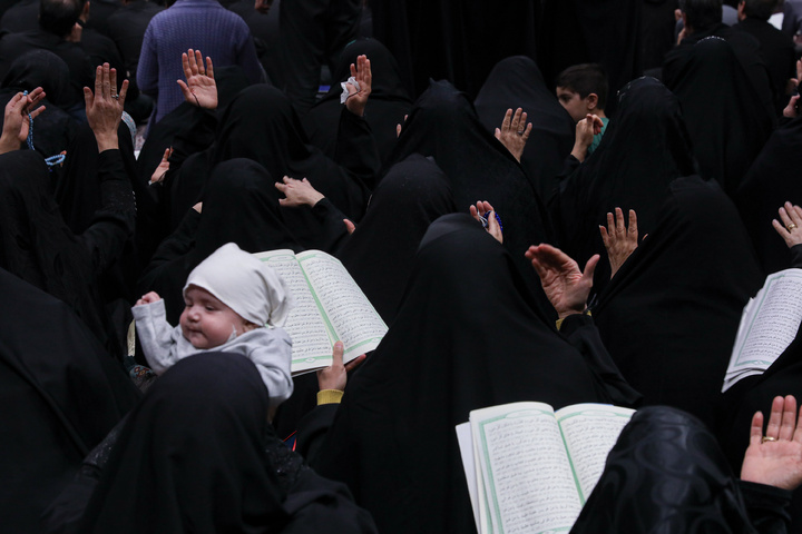 مراسم احیا ناشنوایان در شب نوزدهم ماه مبارک رمضان