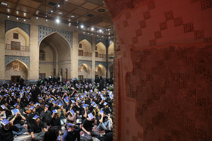 مراسم احیا ناشنوایان در شب نوزدهم ماه مبارک رمضان