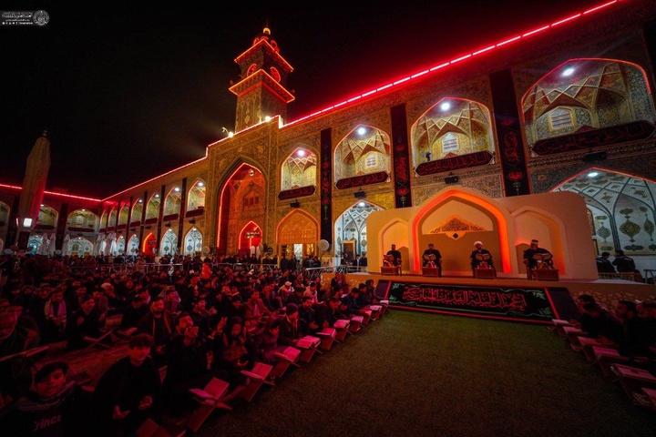 الحرم العلويّ الشریف غارق في الحزن والعزاء