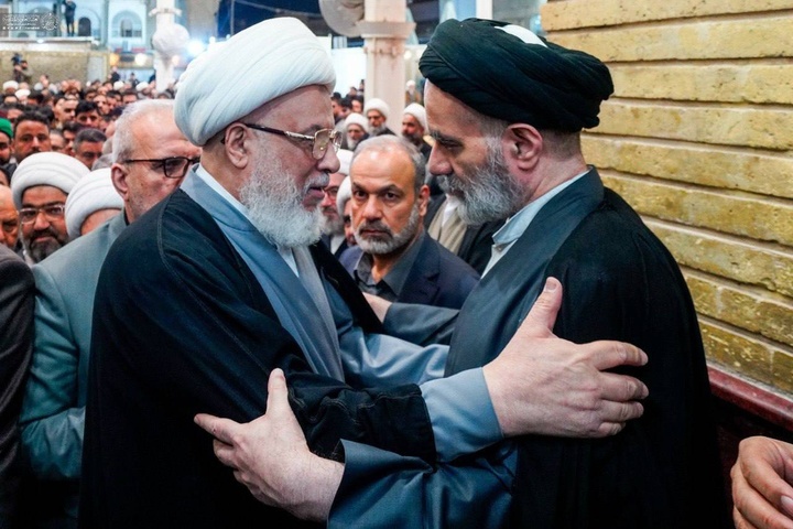 مراسم ترحیم و بزرگداشت رهبرمعظم انقلاب اسلامی در حرم مطهر علوی