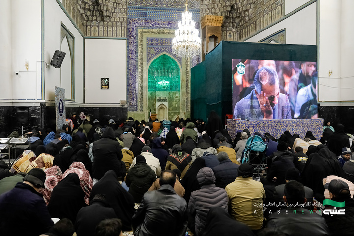 مراسم احیا شب قدر در حرم مطهر رضوی