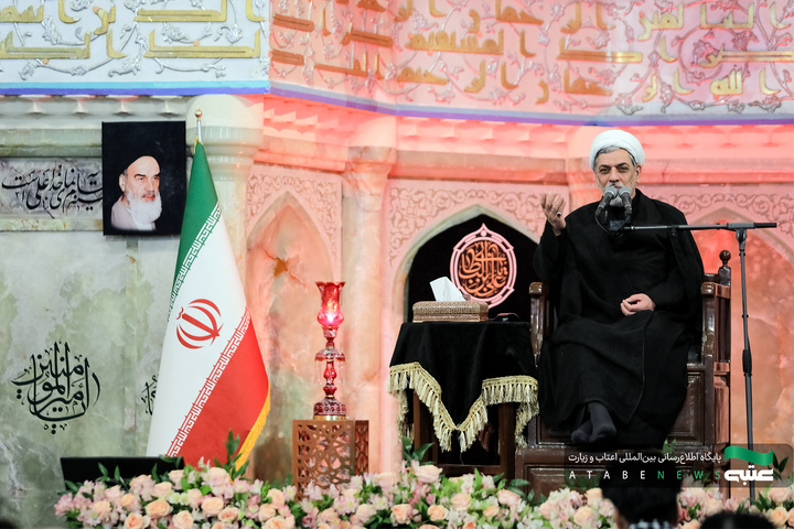 مراسم احیا شب قدر در حرم مطهر رضوی