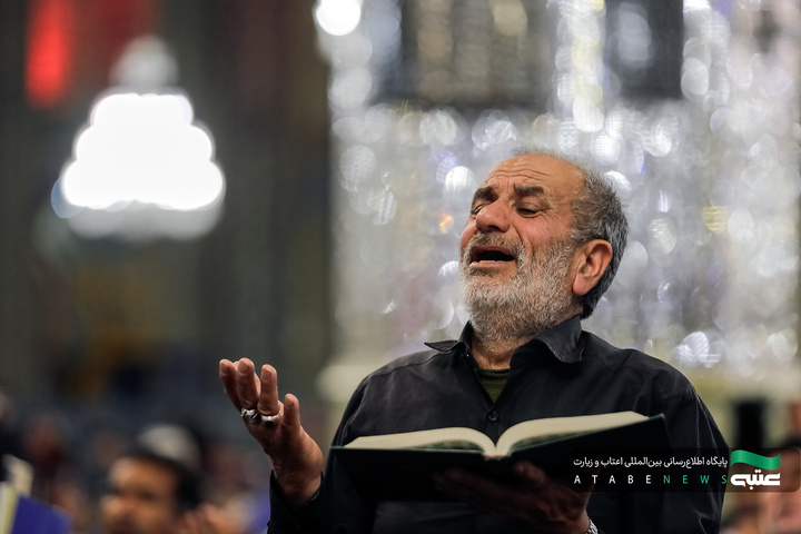 مراسم احیا شب قدر در حرم مطهر رضوی