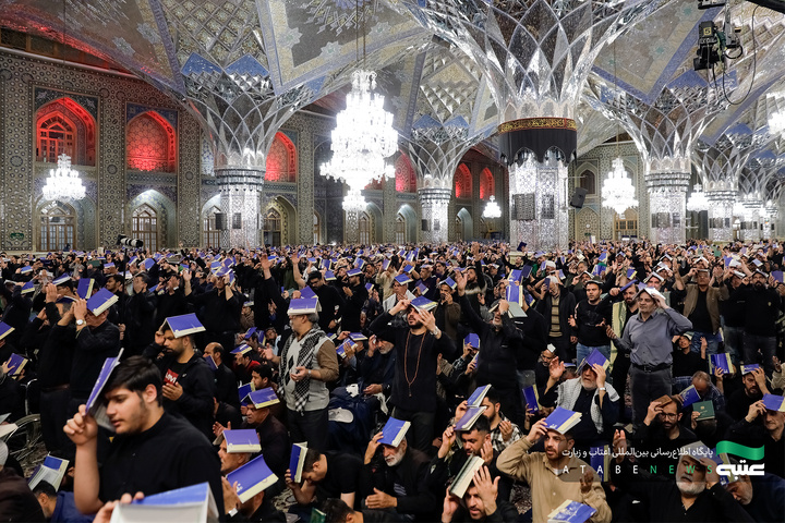 مراسم احیا شب قدر در حرم مطهر رضوی